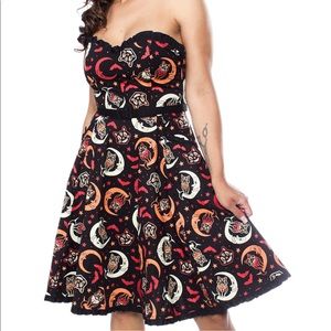 Sourpuss Over the Moon Sweetheart Dress